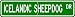 image 1 - Icelandic Sheepdog STREET SIGN High Quality Aluminum Dog