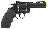 Colt Python .357 Magnum Revolver Gas Powered Airsoft Gun - 4 Inch - Black
