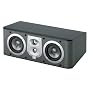 JBL ES25CBK 3-Way Dual 5 1/4" Center Channel Speaker - Black