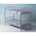 New Vernon Single Bunk Bed Frame in Silver