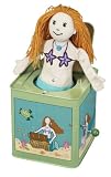 Review Jack Rabbit  / MERMAID little Jack in the Box toy FAIRY tale TIN NEW