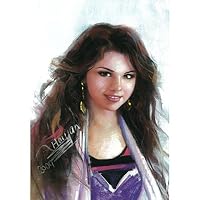 Selena Gomez (Face) TV Poster Print