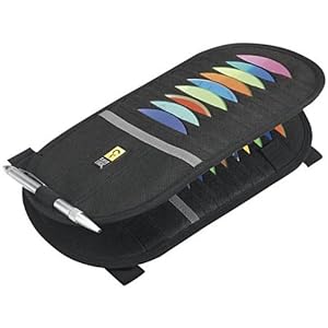 Case Logic AV-20 Double CD Visor (20 Capacity, Nylon, Black)