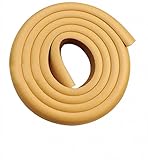 EOZY 赤ちゃんケガ防止 2M コーナーガード コーナークッション 高弾力 自由に作れます DIYツール 子育て応援 ベビーに テーブル ベッド柱の角にも 黄褐色