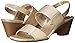 Bandolino Women's Comforte Synthetic Wedge Sandal