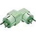Lewis N. Clark Grounded Europe Adapter Plug (Shuko) - set of 2