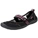 Speedo Women's Beach Runner Water Shoe,Black/Hot Pink,8