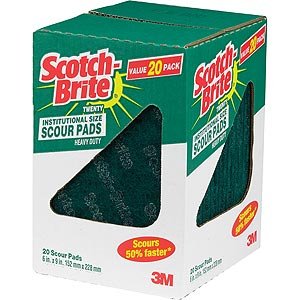 Scotch-Brite 3M Scour Pads/20 ct