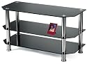 Presto mobilia 10212 TV-Rack Quantum ca. 100 x 45 x 55 cm schwarz