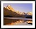 Fly-Fishing, Maligne Lake, Jasper National Park, Alberta, CA Framed Art Poster Print by Kevin Law, 39x31