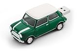 8 GB Mini Cooper Car USB flash pen drive memory stickPen - Green