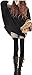 Uget Women's Sweater Batwing Long Sleeve Crewneck Tunic Knit Shirt Tops