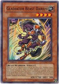 Yu-Gi-Oh! - Gladiator Beast Darius (PTDN-EN031) - Phantom Darkness - 1st Edition - Common