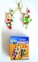 The Muppets Hanging Ornament Set Miss Piggy and Kermit the Frog