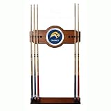 NHL Buffalo Sabers 2 piece Wood and Mirror Wall Cue Rack