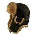 New York Designed New Wave Winter Bomber Faux Fur Aviator Hat Cap - (2 Colors) (One S...