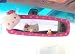 Sanrio Hello Kitty New Style Car Rear View Mirror Cover hot pink