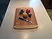 18 X 12 Large Organic Bamboo Cutting Board, Chopping Block and Serving Platter - Genzr Product 18 X 12 Inches