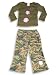 Lipstik - Toddler Girls Long Sleeved Pant Set, Olive