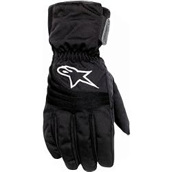 Alpinestars ST-1 Drystar Men's Waterproof Street Bike Motorcycle Gloves - Black