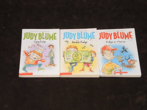 Judy Blume Set of Three Books: Fudge-A-Mania / Superfudge / Double FudgeFrom Scholastic