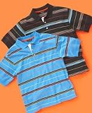 Sean John - Sean John Little Boy Thin Stripe Jersey Polo