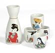 Sake Set 1:4 Ladies_E-30