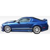 2005-2011 Ford Mustang CVX Side Skirts by DuraFlex