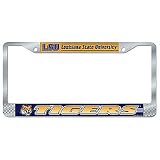 LSU Tigers NCAA Chrome License Plate Frame
