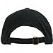 DECKY Washed Polo Cap Baseball Caps (Adjustable , BLACK)