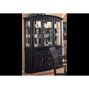 Sunset Collection Cappuccino China Cabinet  Buffet Hutch by 