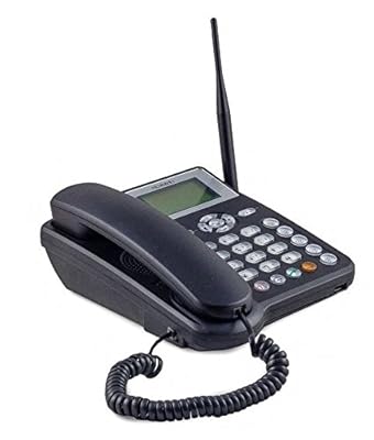 Huawei ETS5623 Black Wireless Terminal Cordless Landline Phone GSM SIM Card Based Cellphone (Black)