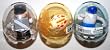 Wind-Up Toys, Set of 3 with Plastic Egg Banks, Soldier, Swimmer and Fish (1 Set)