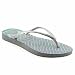 Havaianas Slim Prisma Flip Flops Open Toe Shoes Gray Womens