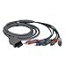 HD Komponenten Kabel passend f�r Wii, YUV Component cable f�r Wii