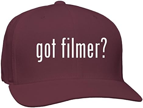 got filmer? - Adult Baseball Cap Hat, Maroon, Large/X-Large