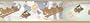 Blue Mountain Wallcoverings 5815396 Baltimore Orioles MLB Prepasted Wall Border, 6-Inch by 15-Foot