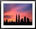 City Skyline at Sunrise Dominated by Petronas Twin Towers, Kuala Lumpur, Malaysia Lon...