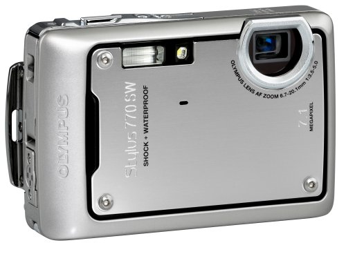 Olympus Stylus 770SW 7.1MP Digital Camera with 3x Optical Zoom (Silver) image