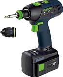 Festool T 12+3 Li-Ion 2.6 Ah Cordless Drill/Driver