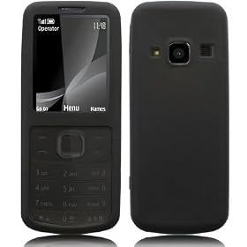 NOKIA 6700 CLASSIC SILICON SKIN CASE COVER - BLACK