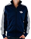 Adidas Herren Trainingsjacke Firebird, indigo/white, S, E14647