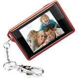 Coby Dp180red 1.8 Keychain Digital Photo Frame (Red) (Frames/Photo Albums / Digital Photo Frames)