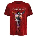 This Is It Collage,T-Shirt,Größe S,Rot