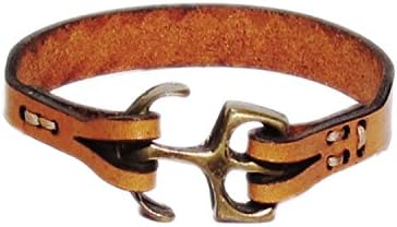 AUTHENTIC HANDMADE Leather Bracelet, Men Women Wristbands Braided Bangle Craft Multi [SKU002025]
