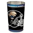 Jacksonville Jaguars NFL Tapered Wastebasket (15" Height) Jacksonville Jaguars NFL Tapered Wastebasket (15" Height)