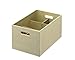 Rubbermaid Bento Storage Box with Flex Dividers, Extra Large, Loose Linen (1791949)
