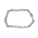 Mens Stainless Steel Fancy Design Heavy Link Bracelet Jewellery