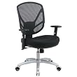Office Start Screen Back 2-to-1 Syncro Tilt Chair with Aluminum Finish Base