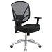 Office Start Screen Back 2-to-1 Syncro Tilt Chair with Aluminum Finish Base